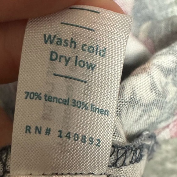 Marine Layer Floral Wrap Midi Dress Short Sleeve V Neck Navy Blue XS - Picture 7 of 9